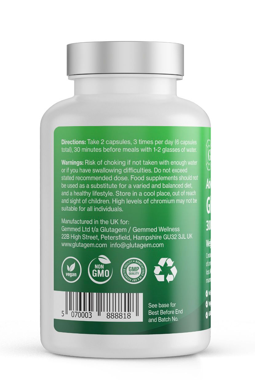 Glutagem® Glucomannan 180 Capsules