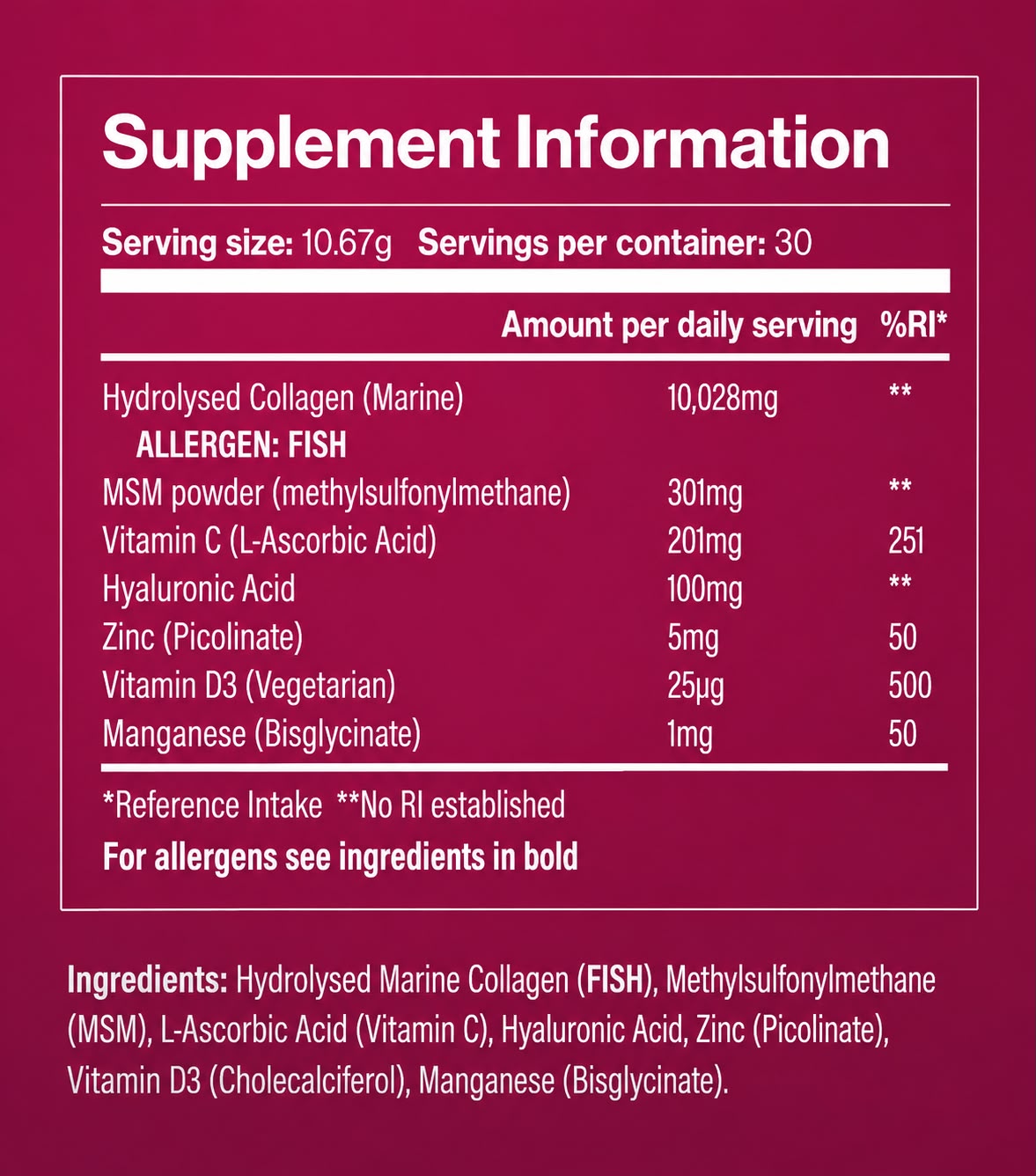 Glutagem® Marine Collagen Powder