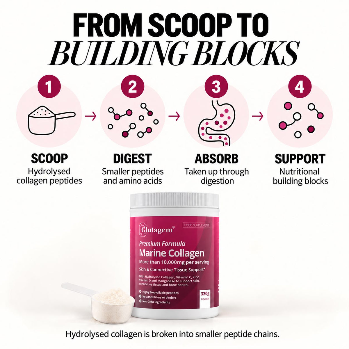 Glutagem® Marine Collagen Powder