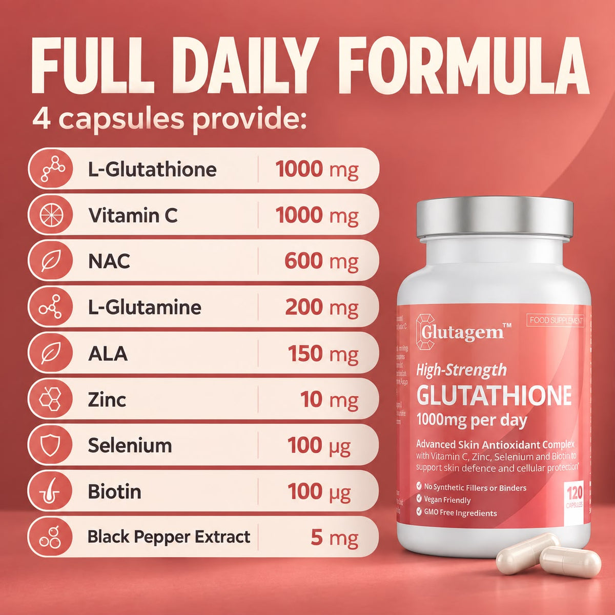 Radiance Duo! Glutagem® Glutathione PLUS Glutagem® Marine Collagen
