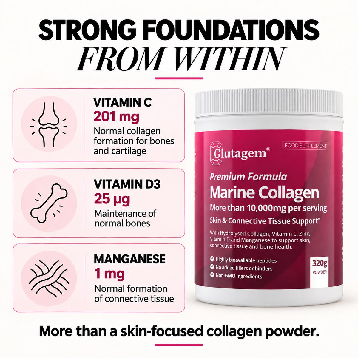 Radiance Duo! Glutagem® Glutathione PLUS Glutagem® Marine Collagen