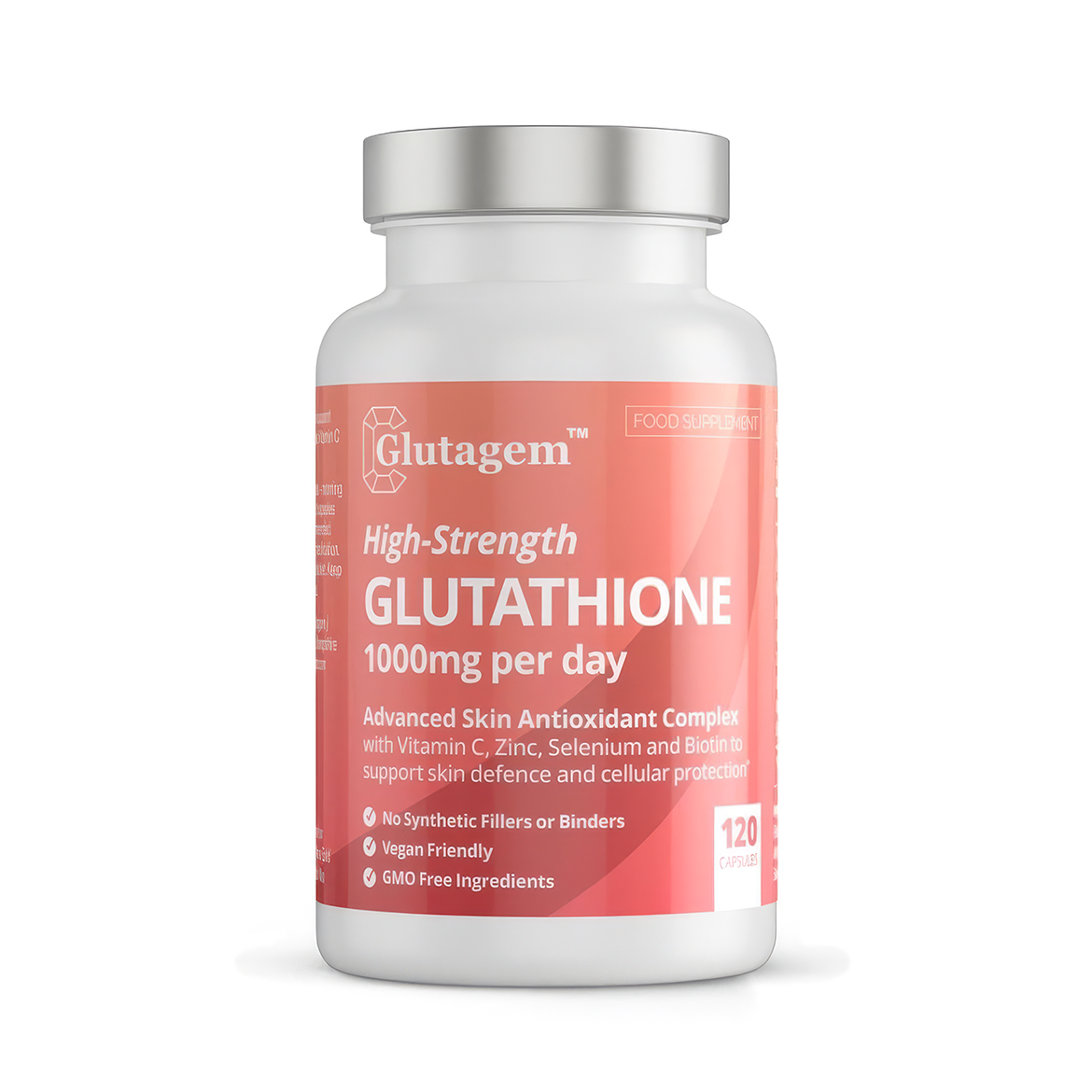 Glutagem® Glutathione 120 Capsules For Skin Brightening – Glutagem® UK