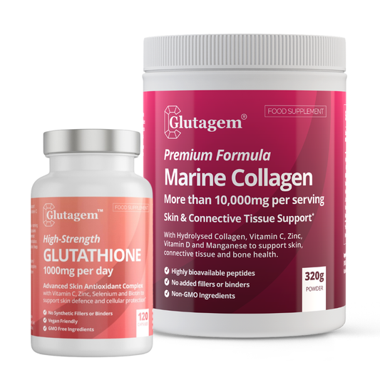 Radiance Duo! Glutagem® Glutathione PLUS Glutagem® Marine Collagen