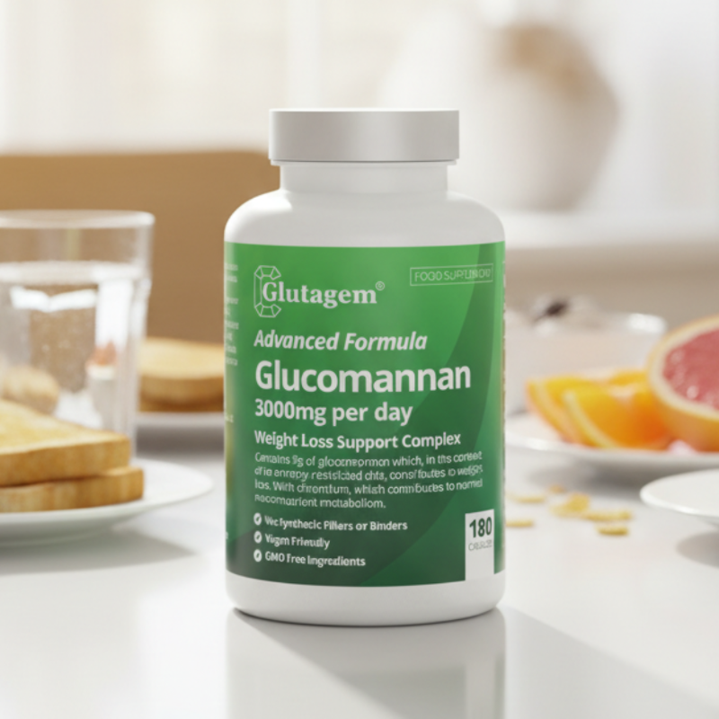 Glucomannan breakfast scene